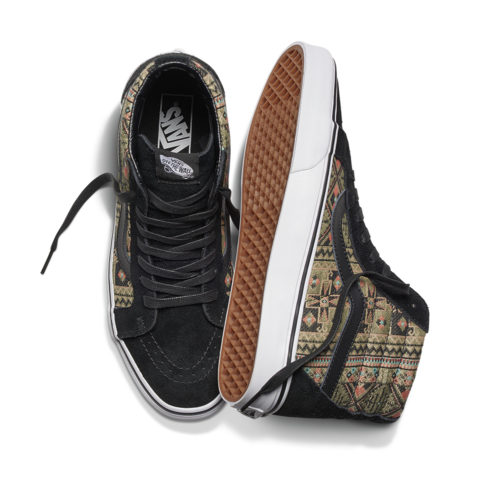 vans moroccan geo