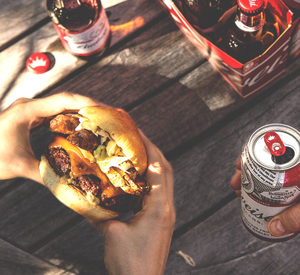 budweiser bud burguer