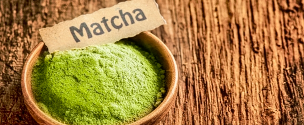 receita fit tapioca com matcha